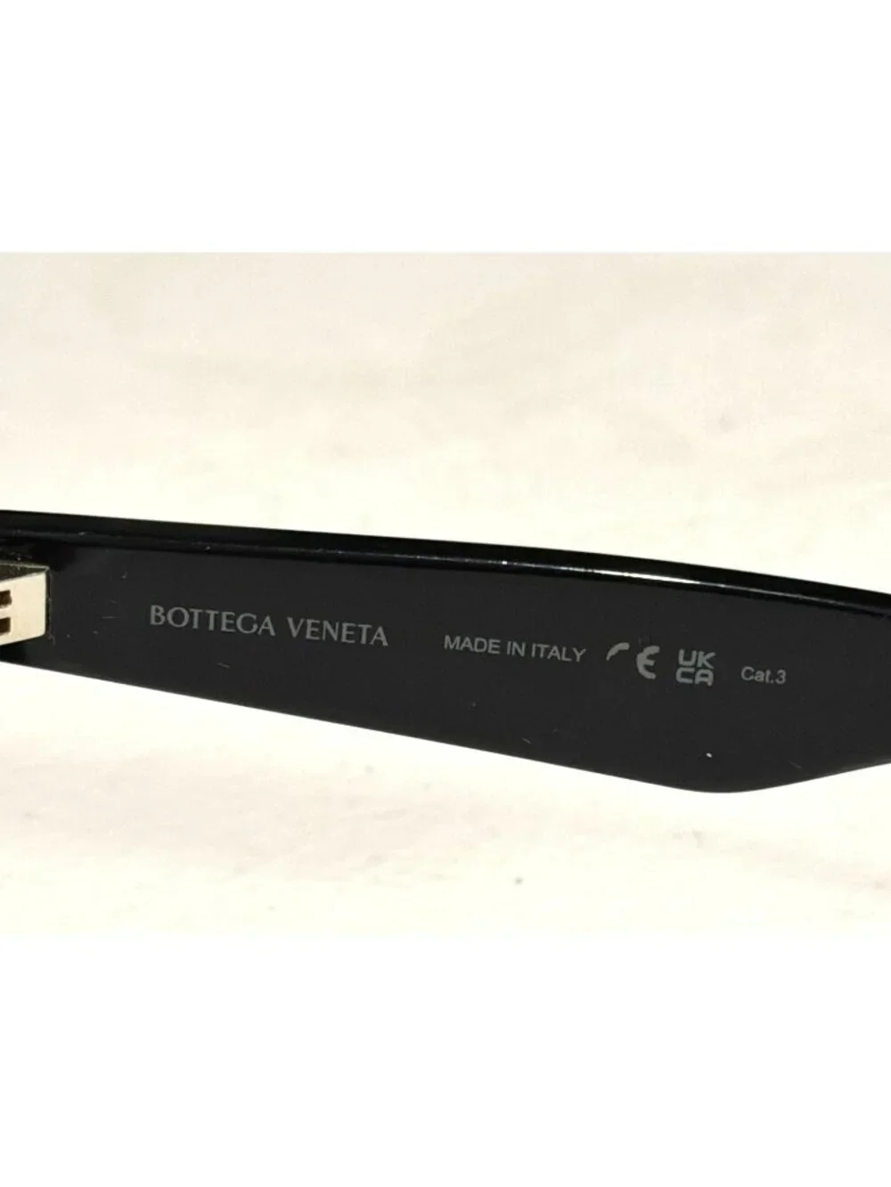 New Bottega Veneta BV1121S Cat Eye Black Sunglasses